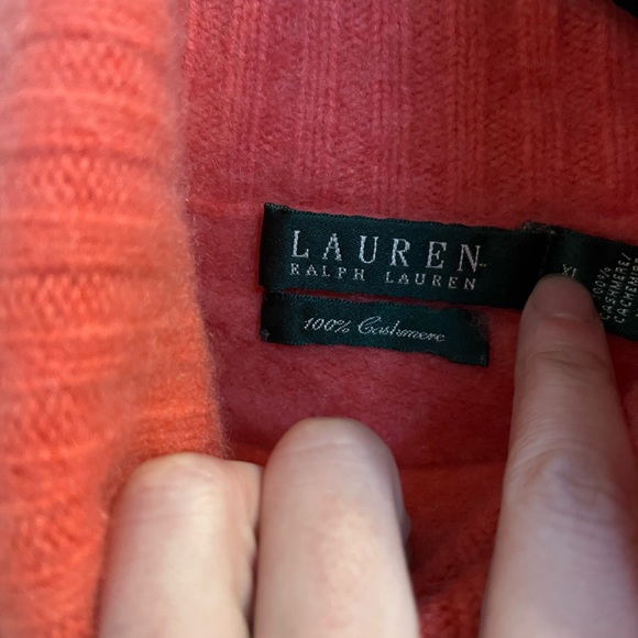 100% cashmere Ralph Lauren sweater (please read description) - Picture 3 of 3
